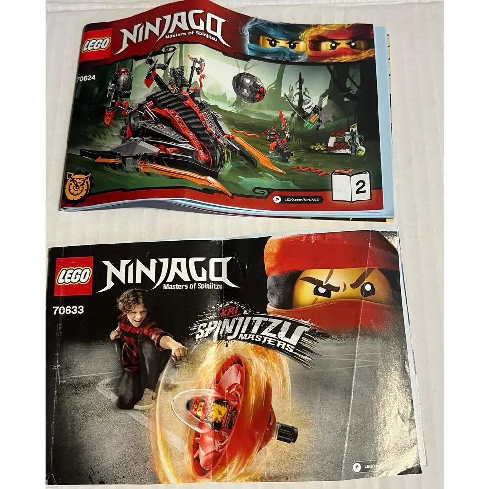 LOT of LEGO Ninjago Instruction Manuals ONLY (no legos) Lot #5